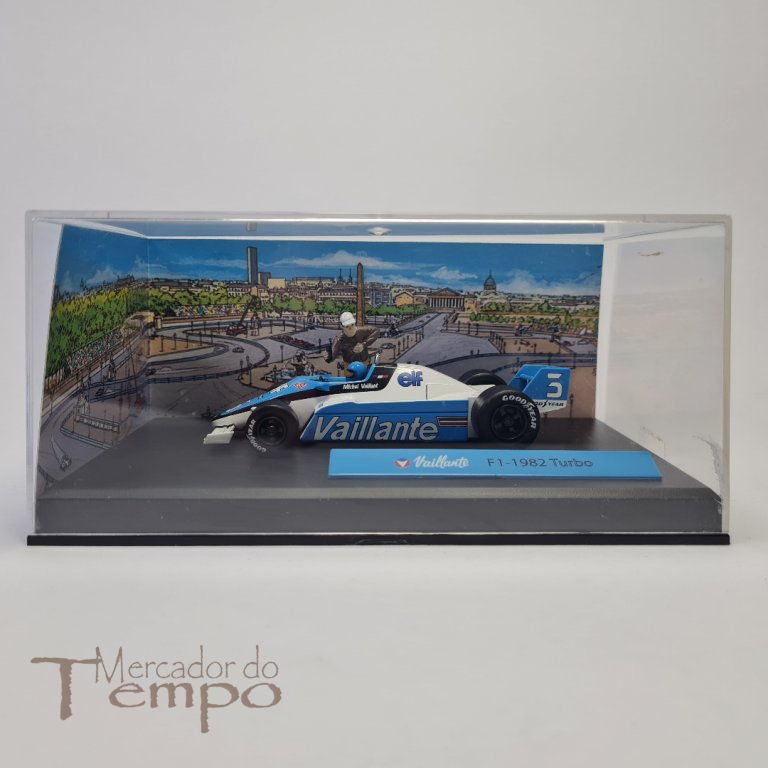 Miniatura 1/43 Michel Vaillant F1-1982 Turbo, edições altaya
