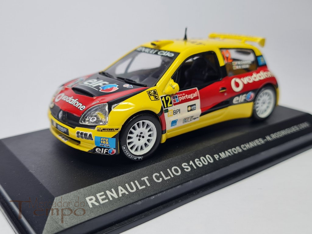 1/43 Altaya Renault Clio S1600 #12 Rallye de Portugal 2005