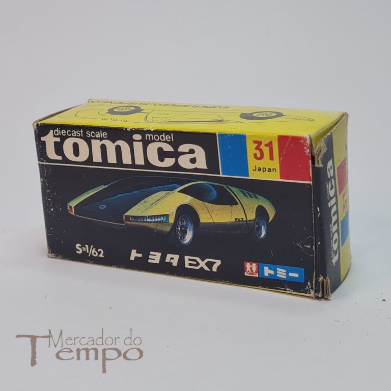 Miniatura Tomica Toyota EX7 #31, com caixa original