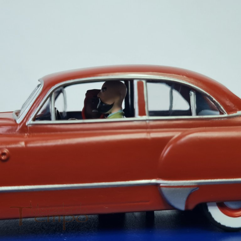 Miniatura 1/43 Tintin, Buick Sedan Tintin au pays de l'or noir, edições Atlas