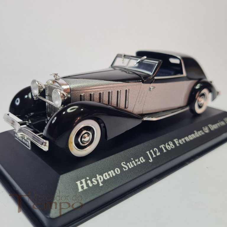 Miniatura 1/43 Altaya Hispano Suiza J12 T68 Fernandez & Darrin - 1933