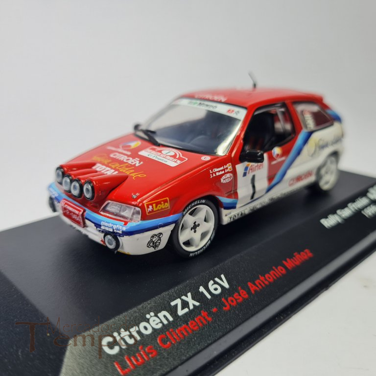 Miniatura 1/43 Altaya, Rally San Froilán 1996, Citroen ZX 16V #1
