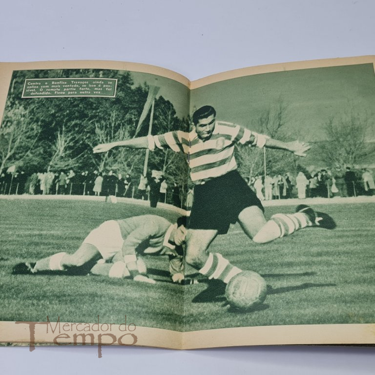 Colecção Idolos do Desporto n° 2, Travassos, 1956