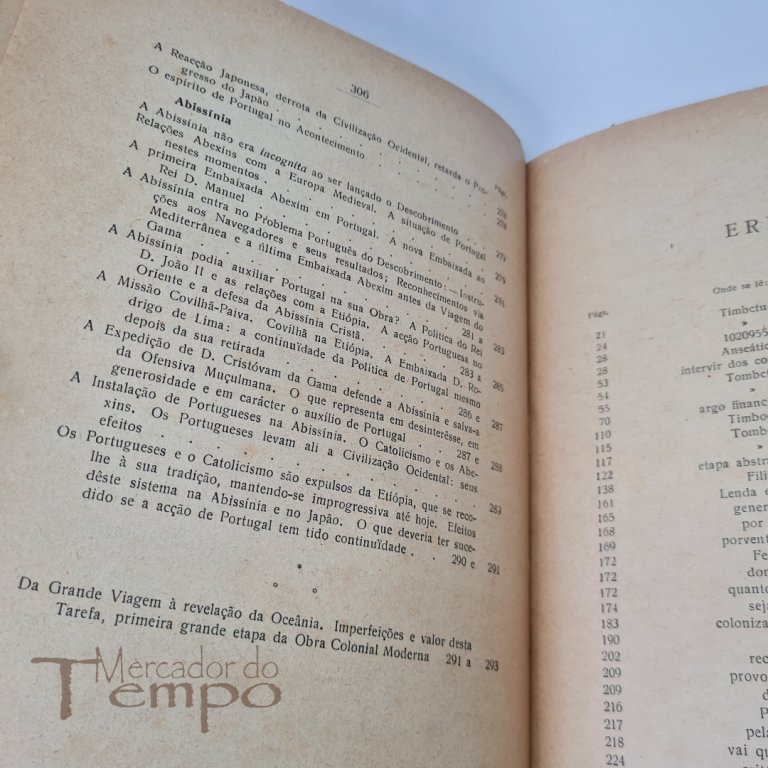 2 Volumes - História Colonial por Gaspar do Couto Ribeiro Villas 1937-38