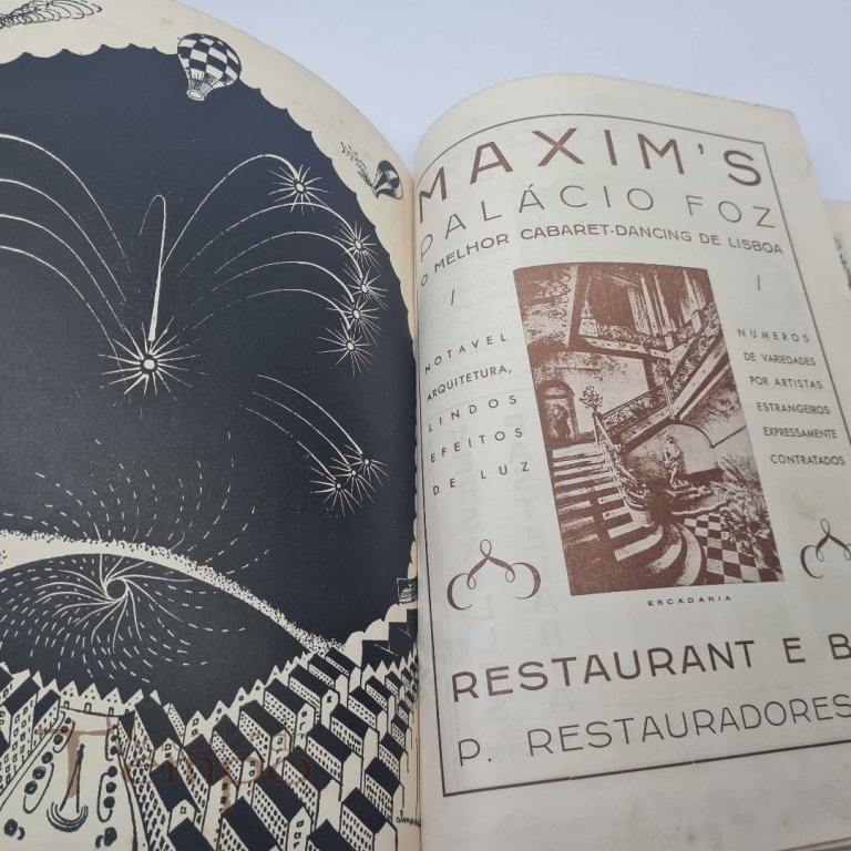 Invulgar Programa das Festas de Lisboa, 1934 - Almada Negreiros