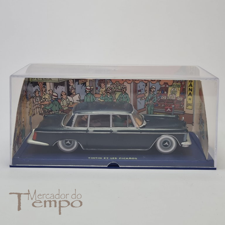 Miniatura 1/43 Tintin, Mercedes 600 Zil 114, Tintin et les picaros edições Atlas