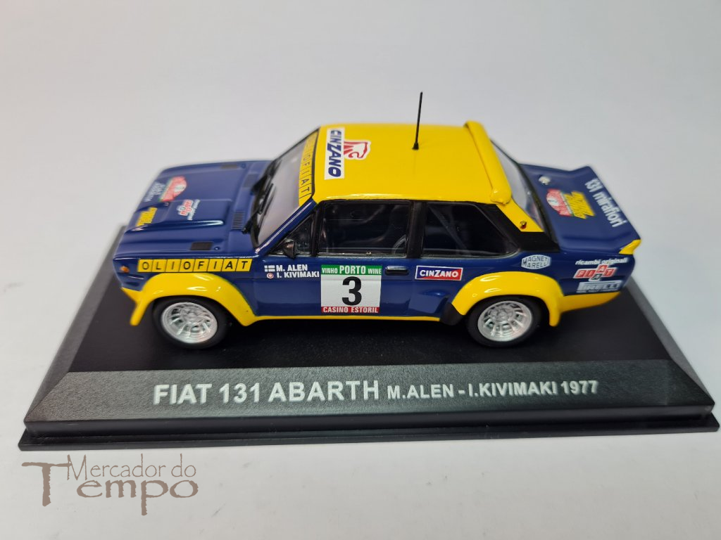 1/43 Altaya Rallye de Portugal Fiat 131 Abarth #3, 1977 - M.Alen