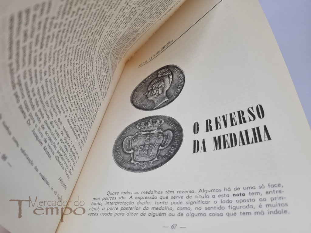 Notas da Medalhistica, A.Marques Pinto, 1971