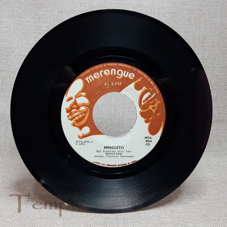 Disco 45 rpm Angola - Minguito - MPA – 4056  