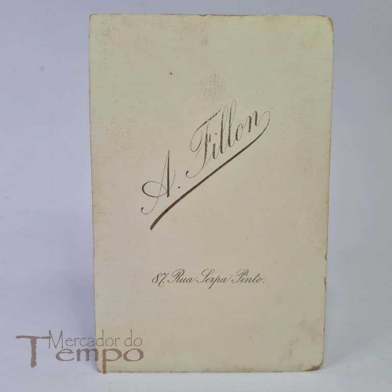 Foto A.Fillon/ D.Amélia Duq. Bragança e Principe Luis Filipe 1888