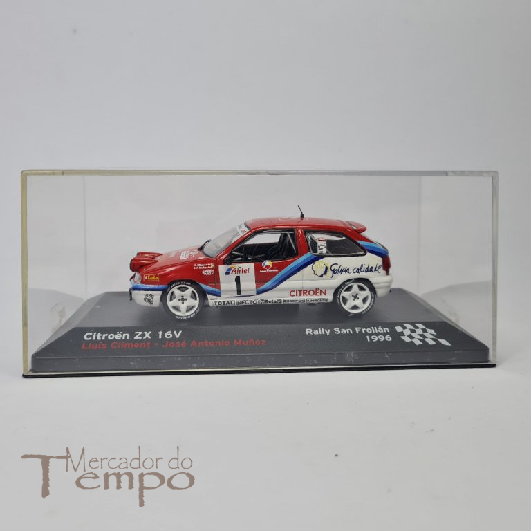 Miniatura 1/43 Altaya, Rally San Froilán 1996, Citroen ZX 16V #1