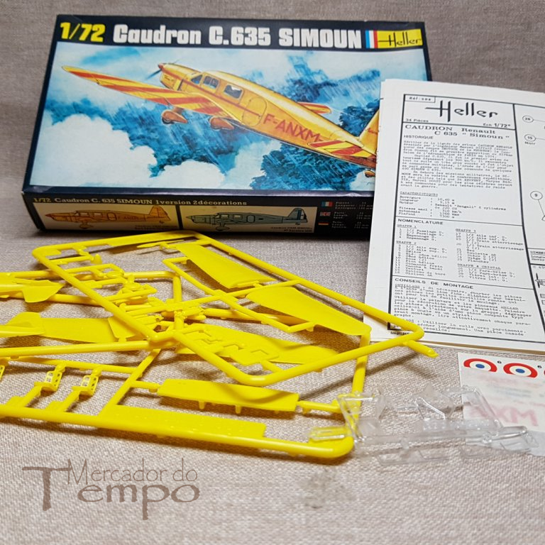 Kit 1/72 Heller Caudron C.635 Simoun 