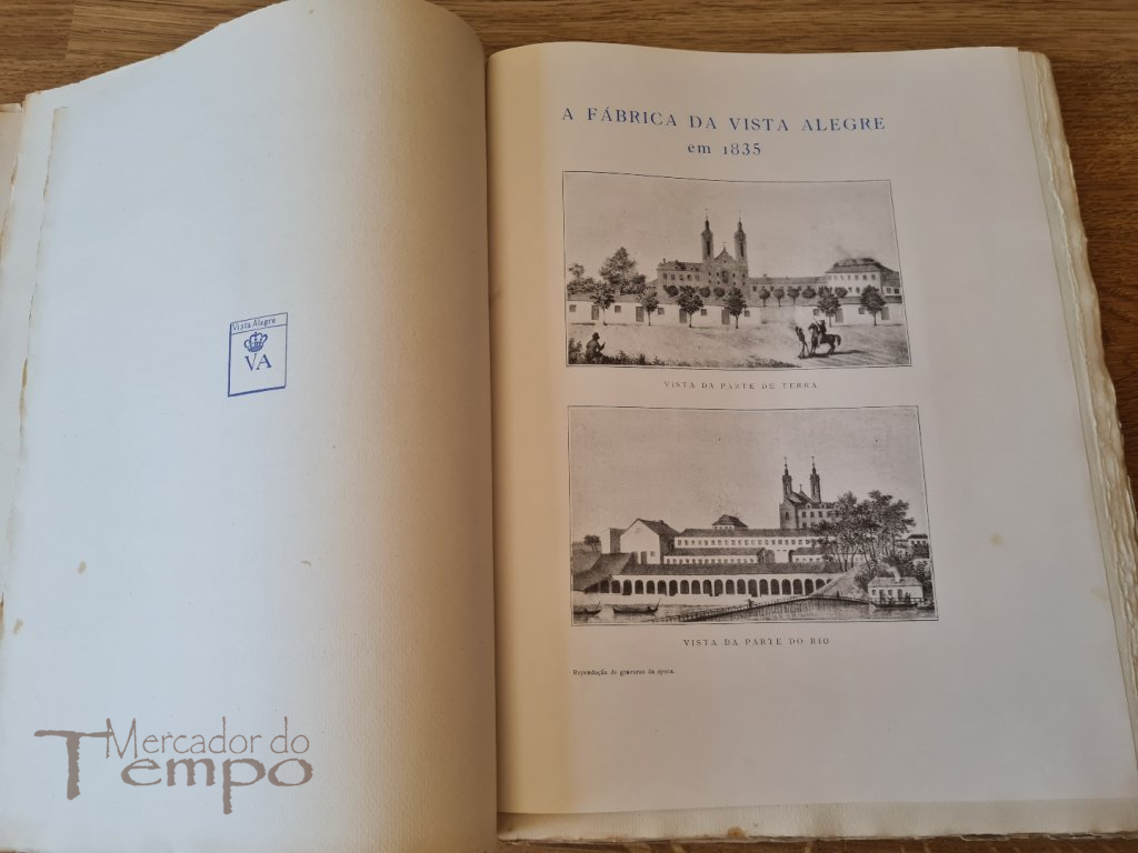 3 livros Centenário Fábrica da Vista Alegre (1824-1924) Ed.Esp.200 ex.