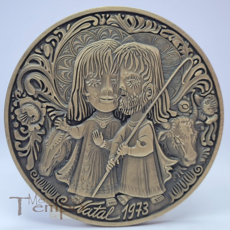 Medalha em bronze Natal de 1973, Vasco Berardo 