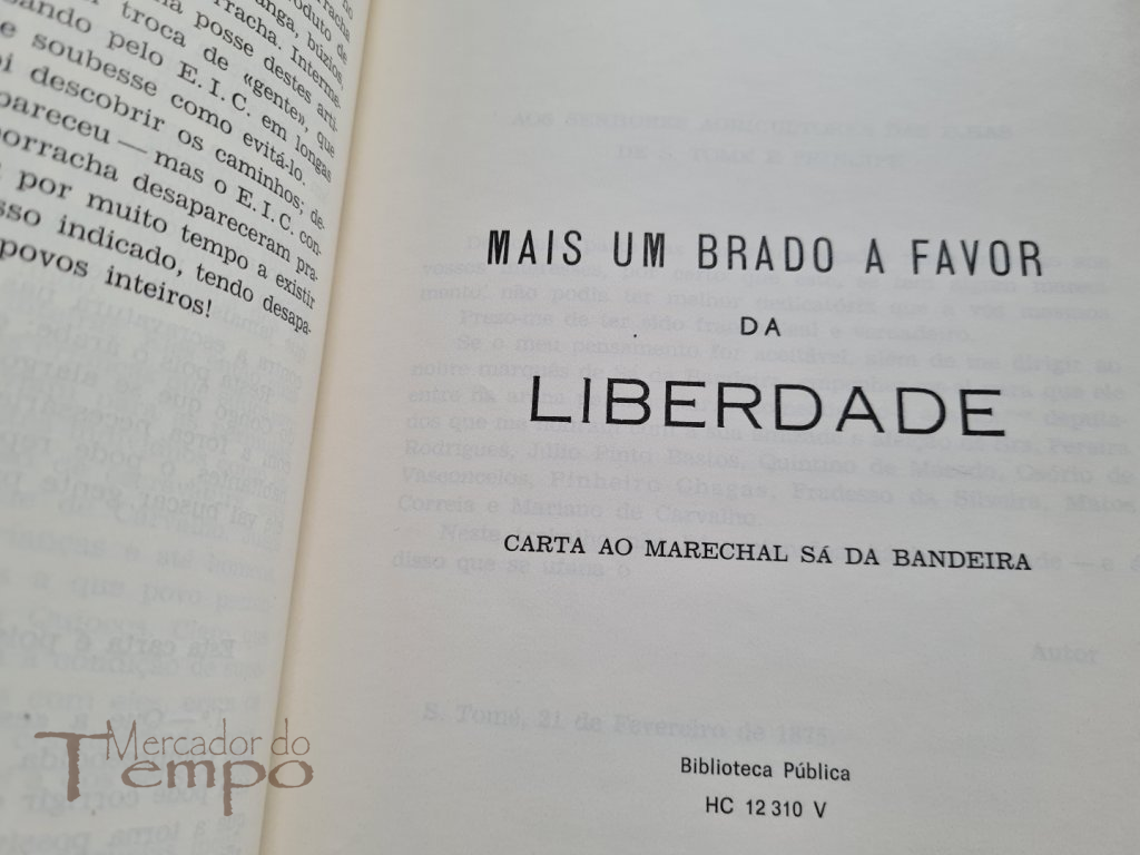 Henrique de Carvalho e a Escravatura, 1987