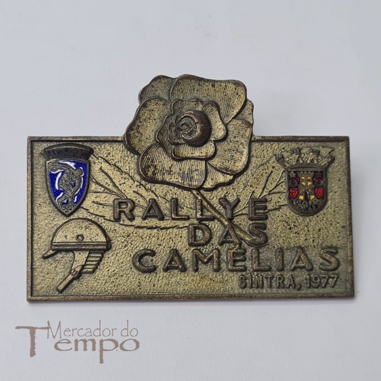 Crachá esmaltado, Rallye das Camélias, Sintra 1977