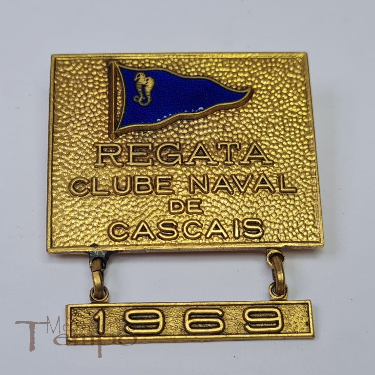 Crachá esmaltado, Regata do Clube Naval de Cascais, 1969