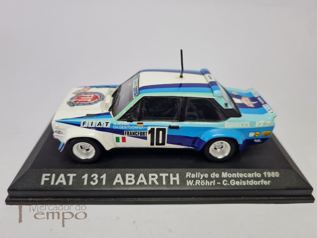 1/43 Altaya Fiat 131 Abarth #10 Rallye de Montecarlo 1980