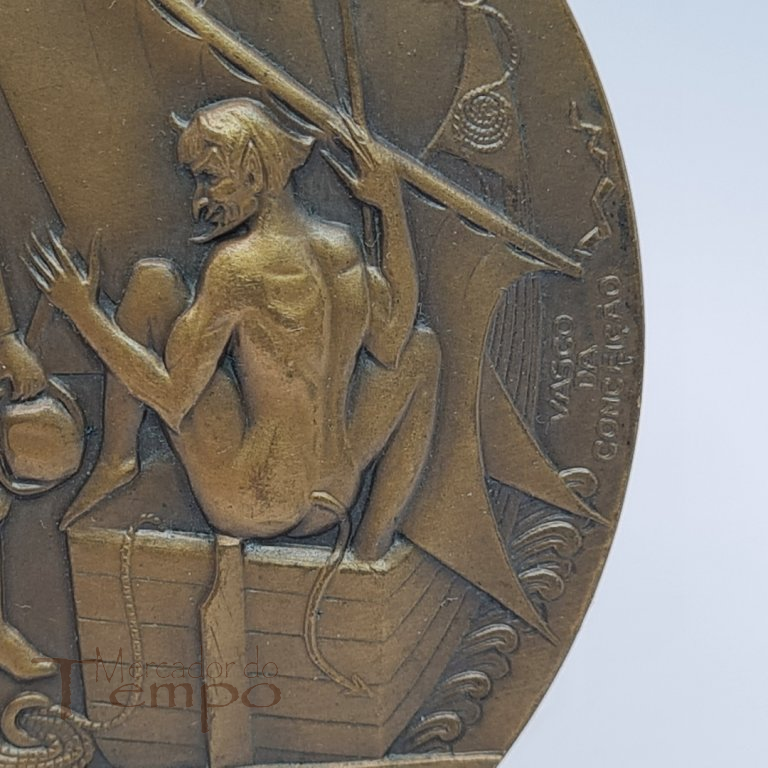 Medalha bronze V Centenário do Nascimento de Gil Vicente, 1965