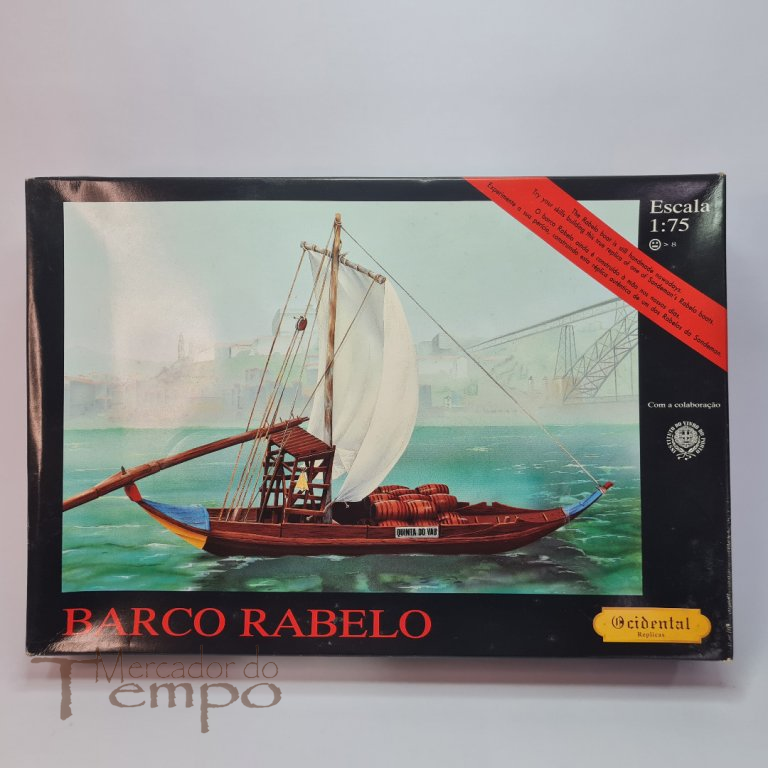 Kit Ocidental Escala 1/75 Barco Rabelo