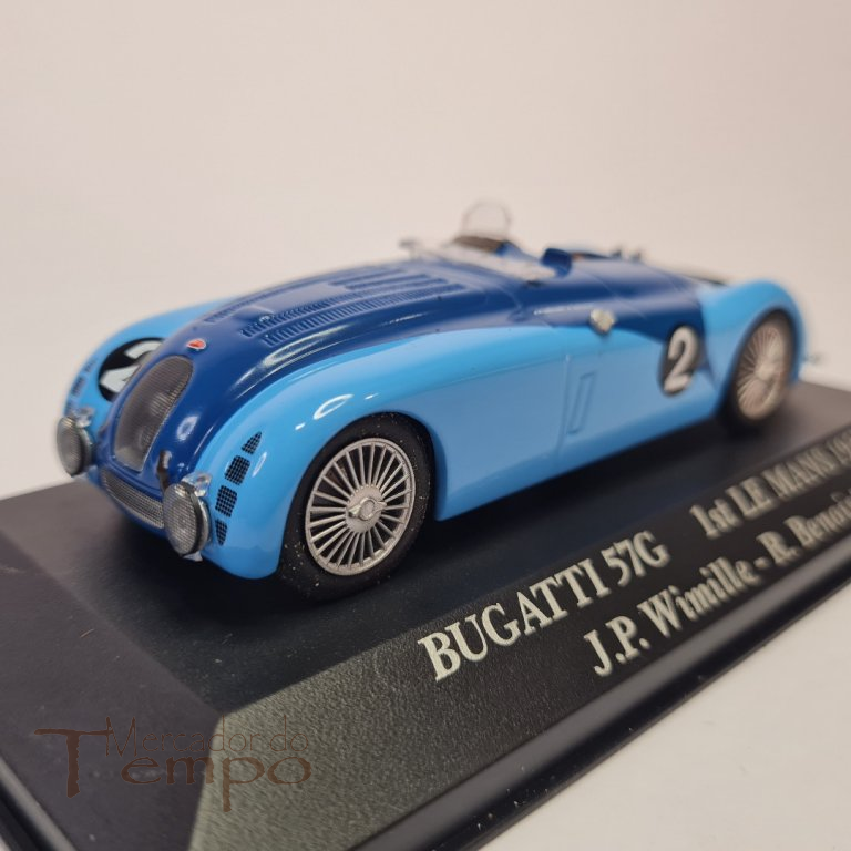 Miniatura 1/43 Altaya Bugatti 57G Le Mans - 1937