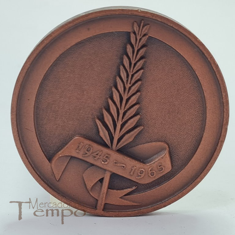 Mocidade Portuguesa, medalha em bronze dos 20 anos do LAG 1945-1965