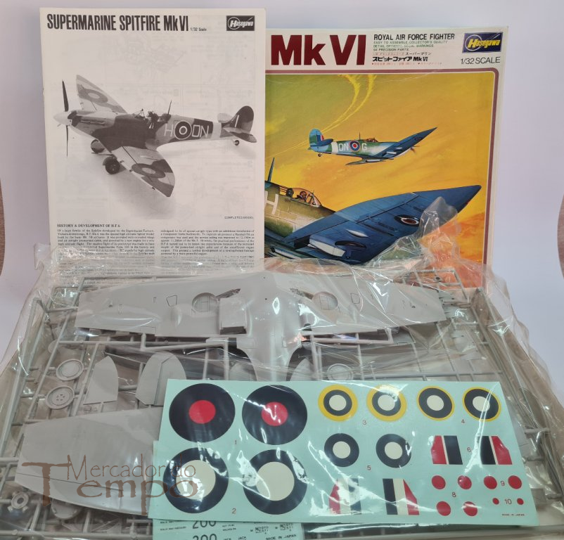 Kit Avião 1/32 Hasegawa Spitfire MkVI Royal Air Force