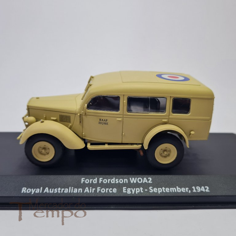 Miniatura 1/43 Militar Ford Fordson, Austrália ais force, 1942, Altaya