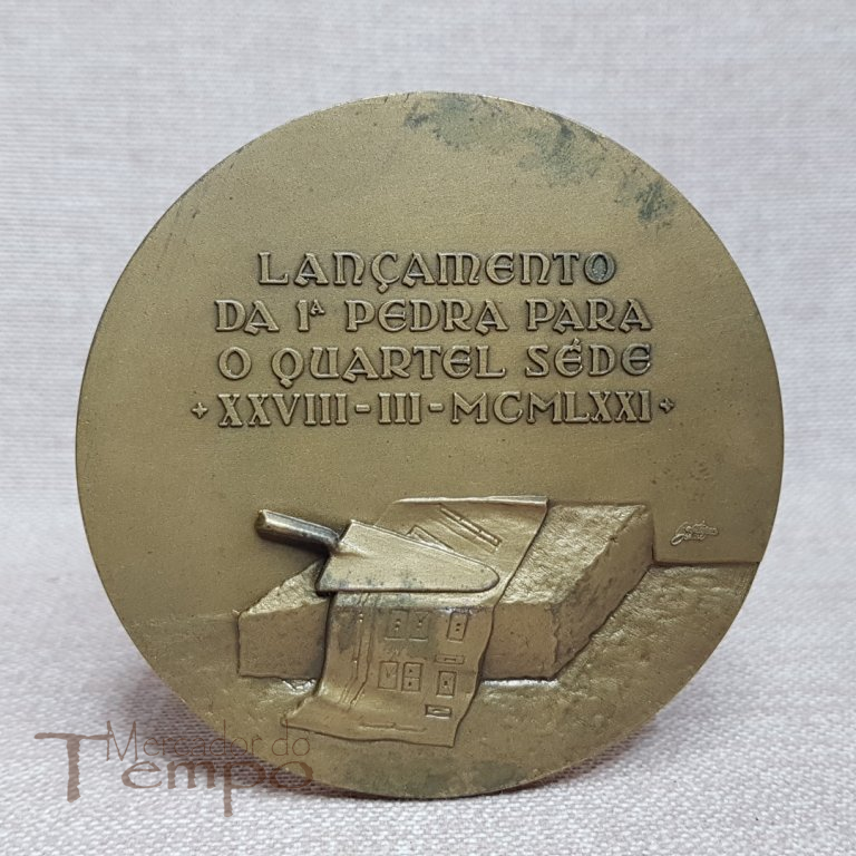 Medalha bronze Bombeiros Voluntários de Viseu