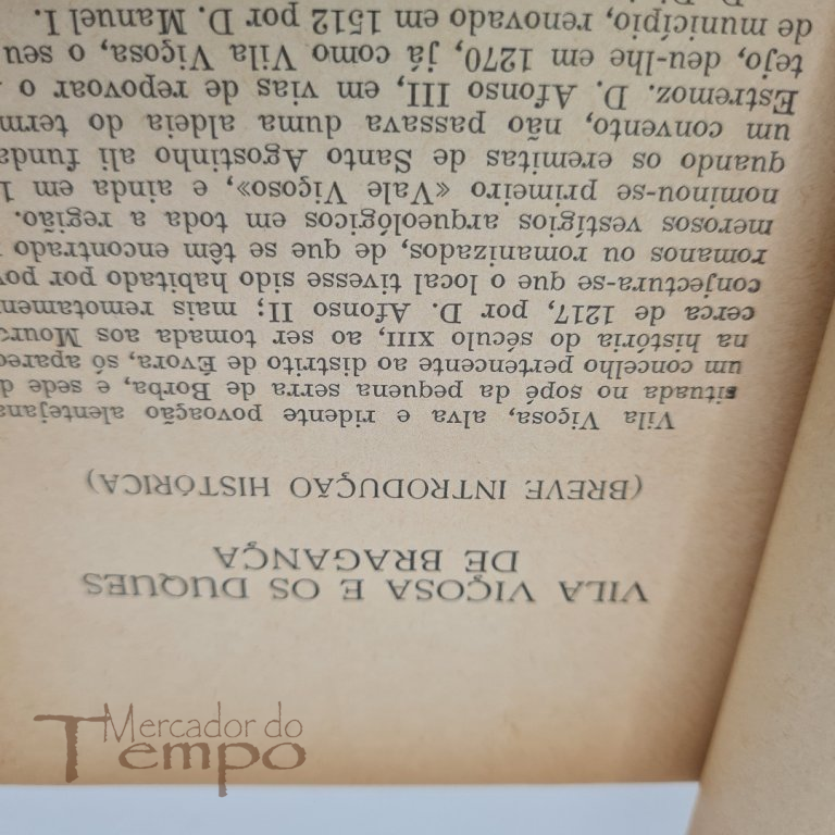 Arte em Portugal – Vila Viçosa, assinado Presidente Fundação Casa de Bragança 