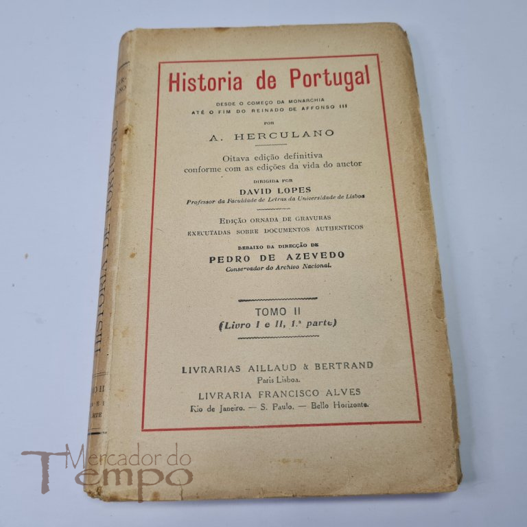 História de Portugal, 4 Volumes por Alexandre Herculano