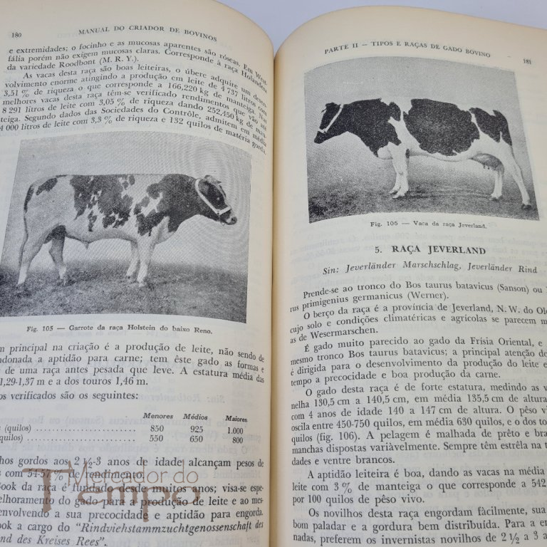 Manual do Criador de Bovinos, Nicolau Athanassof, 1953