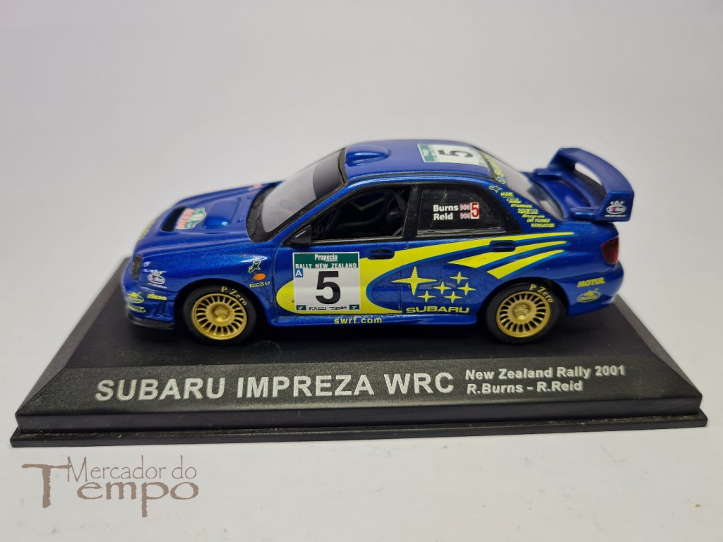 1/43 Altaya Subaru Impreza WRC #5 Rallye Nova Zelândia 2001