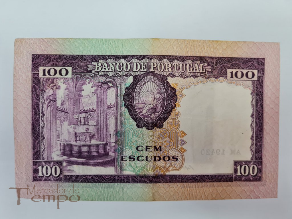 Portugal Nota 100$00 escudos 1961