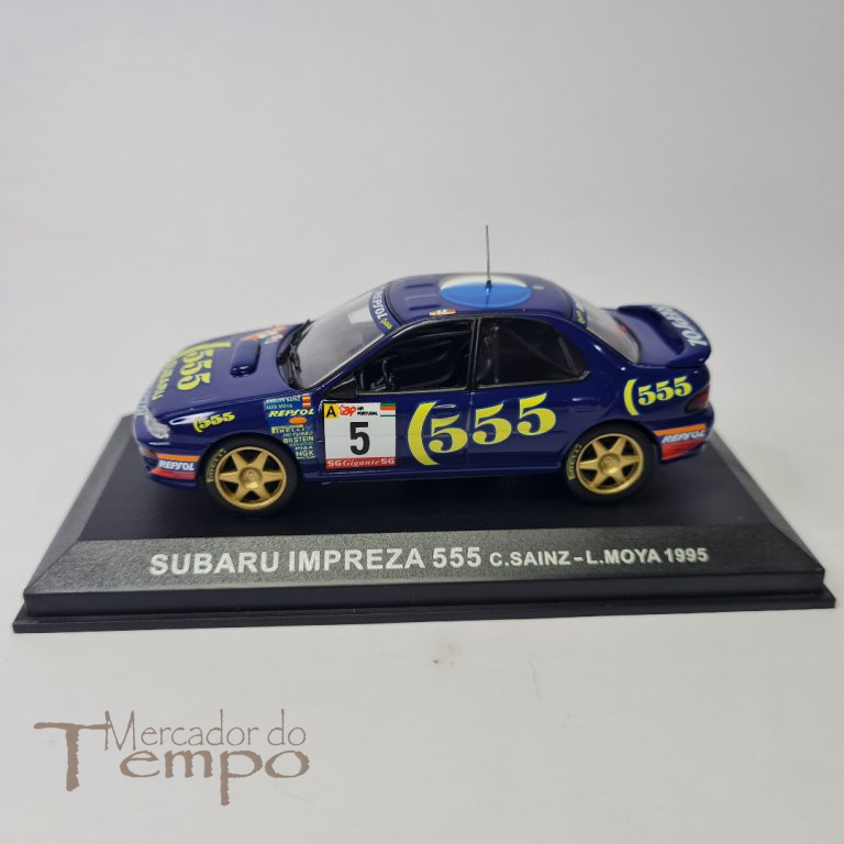 1/43 Altaya Rallye de Portugal, Subaru Impreza 555 #5, 1995