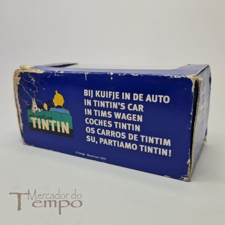 Miniatura 1/43 Tintin, Le Sceptre D'Ottokar,  edições Atlas