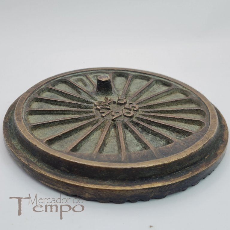 Grande medalhão roda de Comboio Entroncamento Locomotivas 