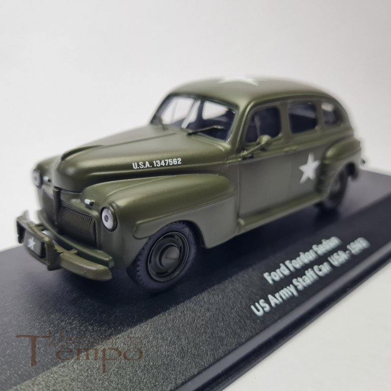 Miniatura 1/43 Militar Ford Fordor Sedan Us Army Staff Car USA 1943