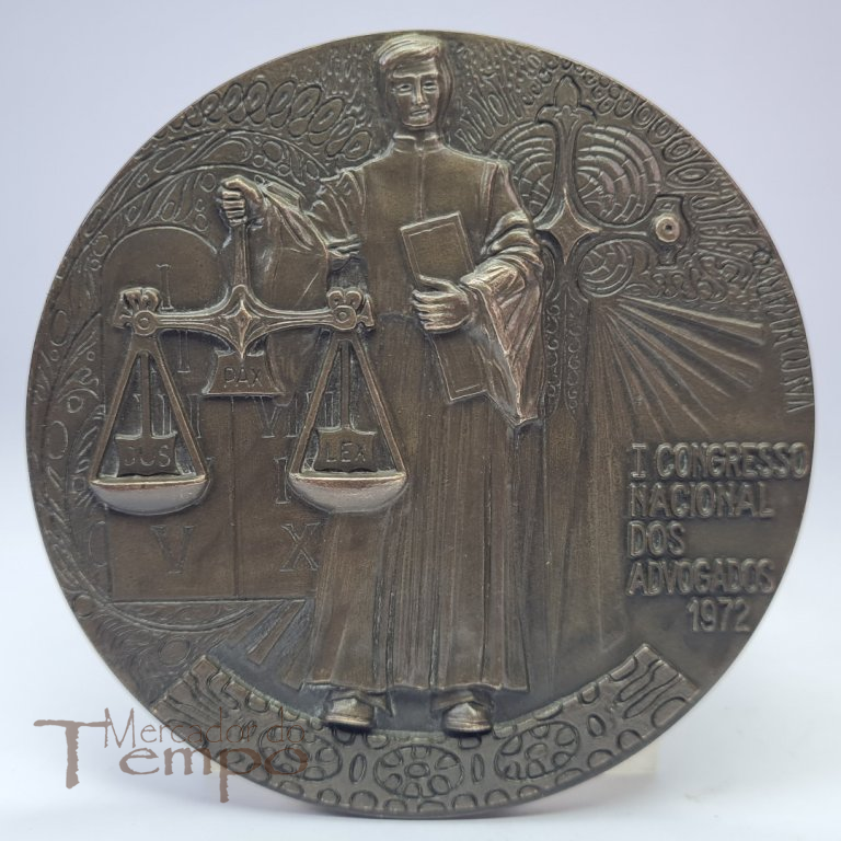 Medalha em bronze I Congresso Nacional dos Advogados, 1972