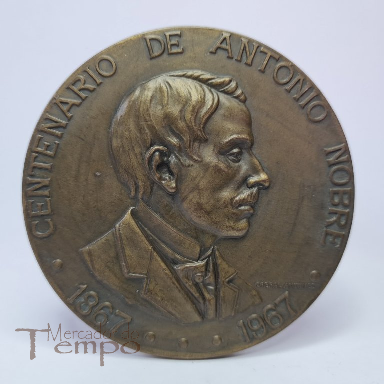 Medalha bronze escritor António Nobre, Centenário 1967