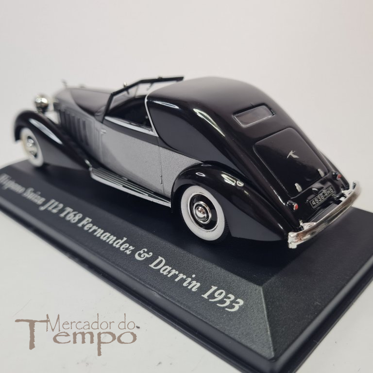 Miniatura 1/43 Altaya Hispano Suiza J12 T68 - 1933