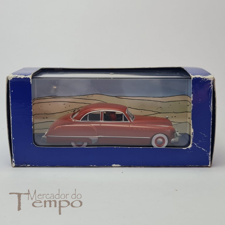 Miniatura 1/43 Tintin, Buick Sedan Tintin au pays de l'or noir, edições Atlas