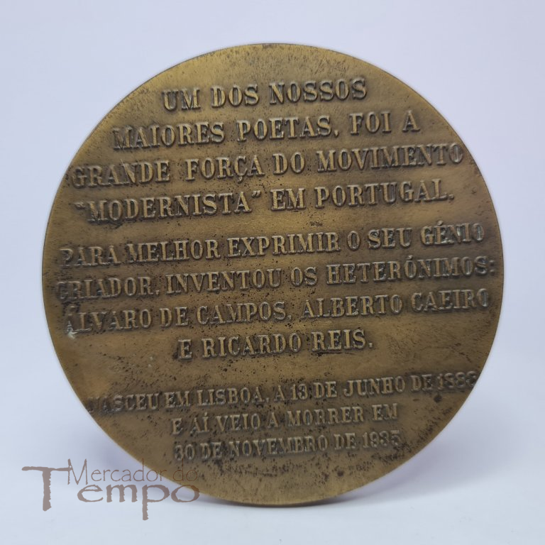 Medalha bronze escritor Fernando Pessoa, Cabral Antunes