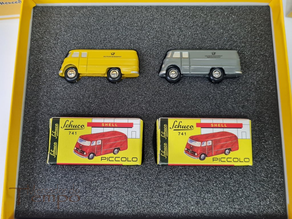 Conjunto Miniaturas 1/87 Schuco Piccolo Mercedes Benz L319