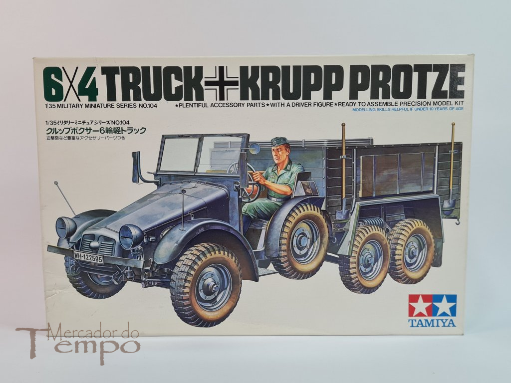 Kit Militar Tamiya 1/35 Truck Krupp Protze Ref.35104