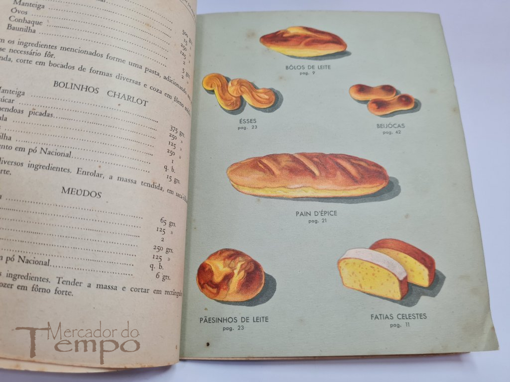 Fermento em Pó Nacional - algumas receitas 1936