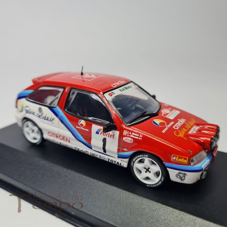 Miniatura 1/43 Altaya, Rally San Froilán 1996, Citroen ZX 16V #1