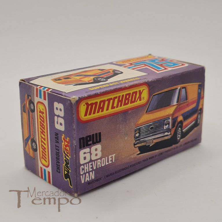 Matchbox Chevrolet Van #68 com caixa original 