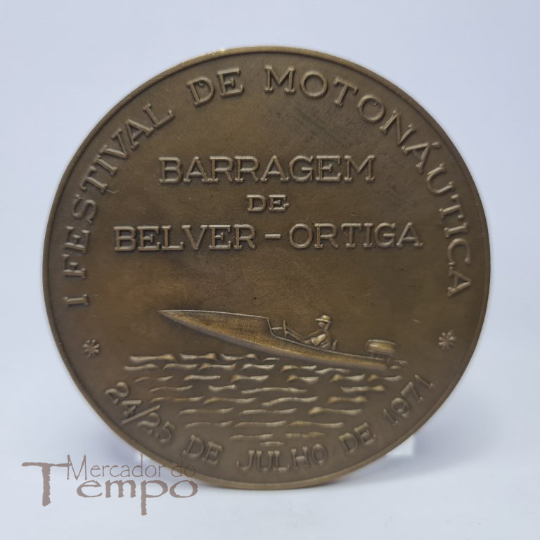 Medalha bronze I Festival de Motonáutica, 1971