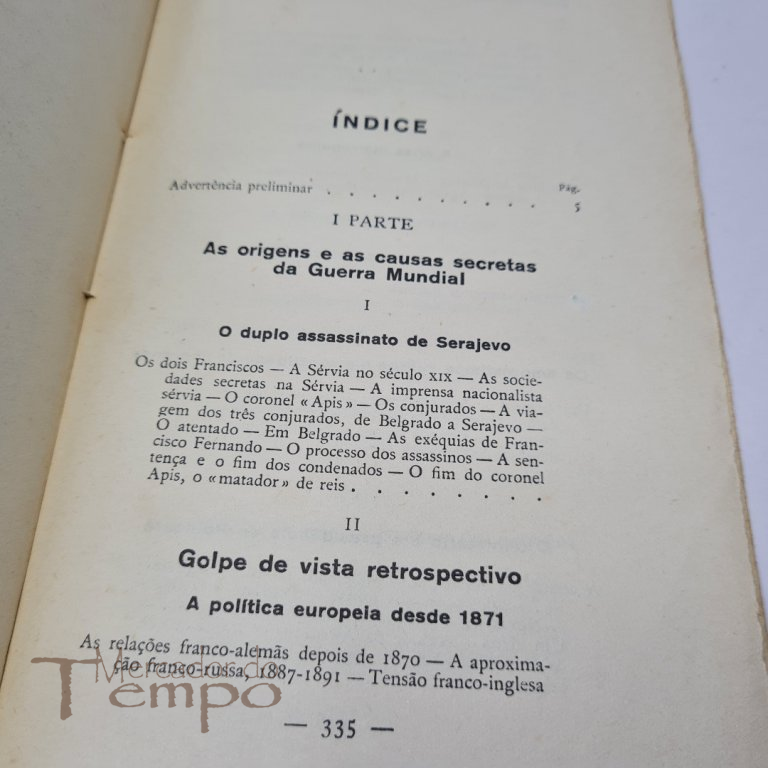4 Volumes - História Secreta da Guerra, Adolfo Coelho, 1936